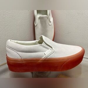 Suede Platform Vans Size 8.5 Women’s